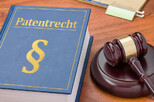 Gesetzbuch mit Richterhammer - Patentrecht