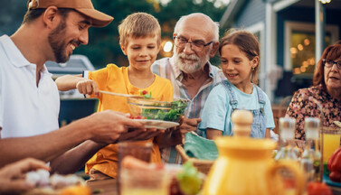 Menschen beim Essen