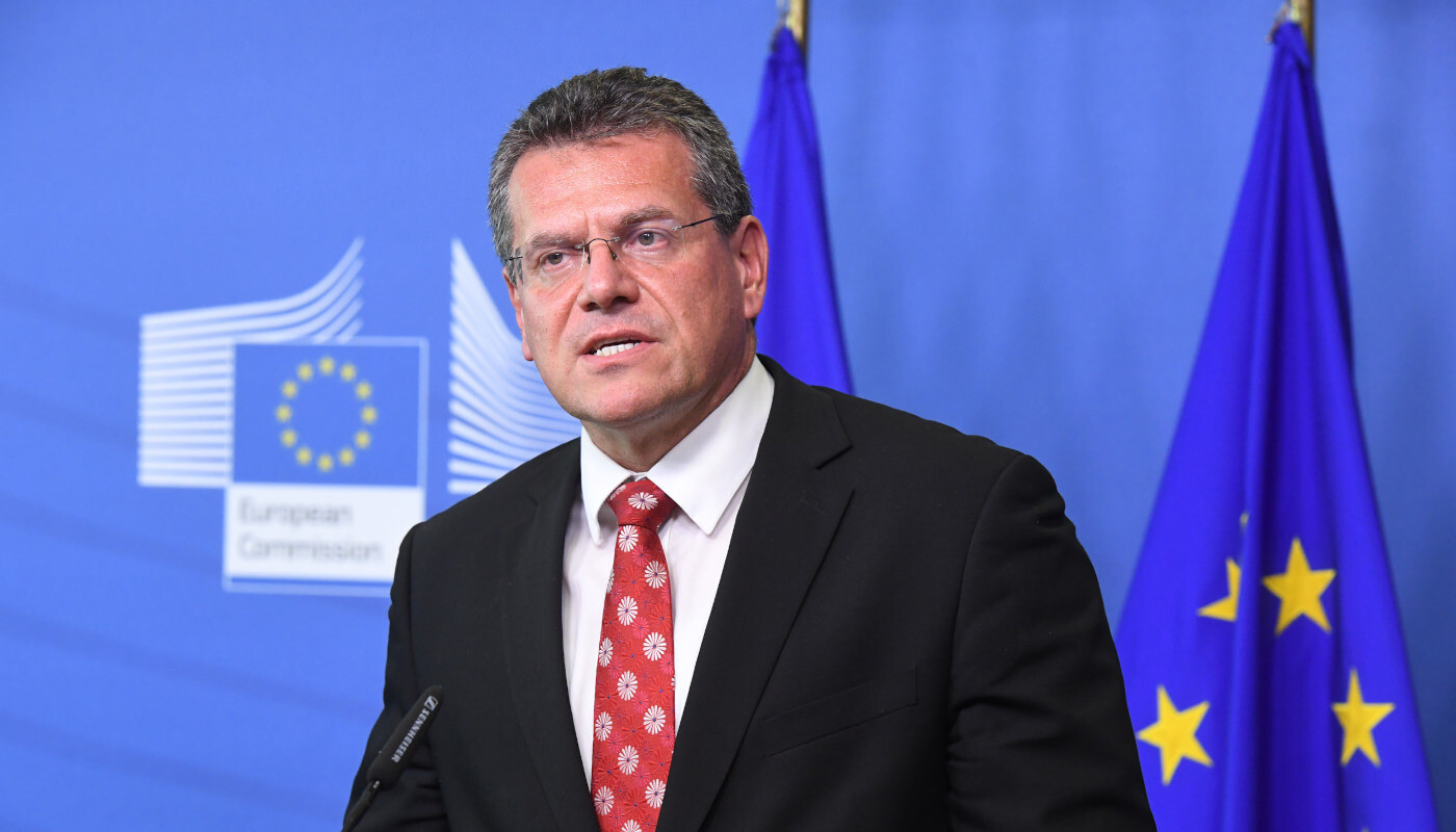 Vizepräsident der EU-Kommission Maroš Šefčovič