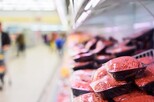 Hackfleisch im Supermarkt