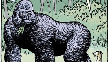 Comic Gorilla Proteine