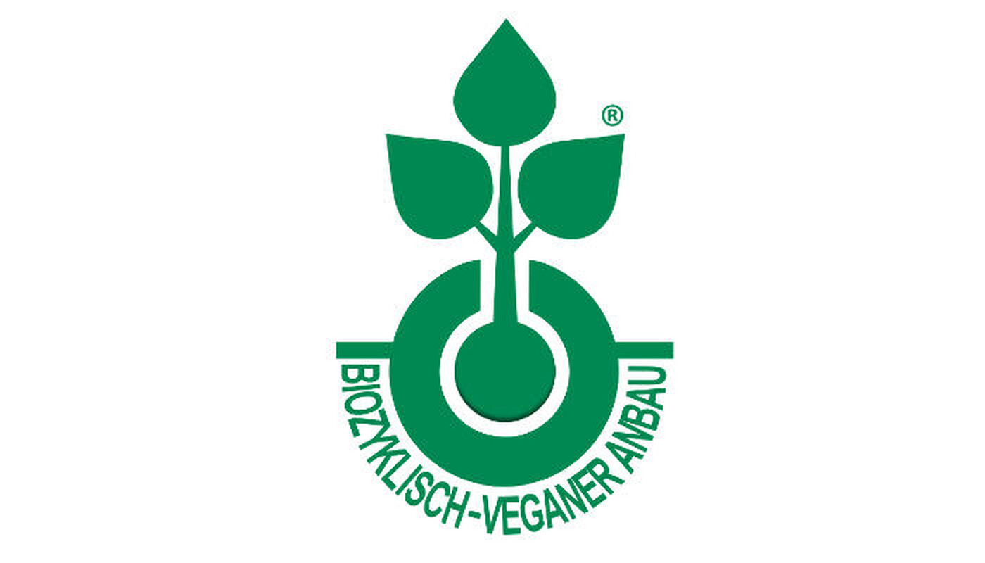 Logo biozyklisch-veganer Anbau