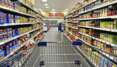 Gang in Supermarkt